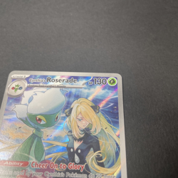 Pokemon TCG Destined Rivals 184/182 Cynthia's Roserade Card Pack Fresh - Image 3