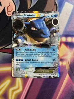 Blastoise EX - XY30 - Pokemon XY Promo Ultra Rare Card LP/MP - Image 1