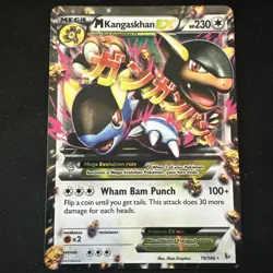 M Kangaskhan EX 79/106 XY Flashfire NM- Pokemon Card TCG NM- - Image 1