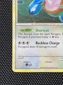 Porygon2 HGSS23 Rare 2010 Black Star Promo Holo New Pokemon Card LP/NM - Image 5