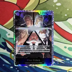 Five Elders OP13-082 SR Carrying on His Will - ONE PIECE Card Game English - Image 1