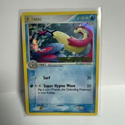 Milotic 8/106 EX Emerald Reverse Holo Stamped Pokemon TCG Card LP - Image 1
