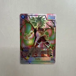 Kefla FB08-034 Alternate Art Saiyan's Pride Dragon Ball English Card Fusion Worl - Image 1