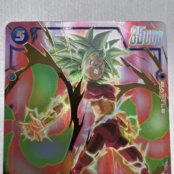 Kefla FB08-034 Alternate Art Saiyan's Pride Dragon Ball English Card Fusion Worl - Image 5