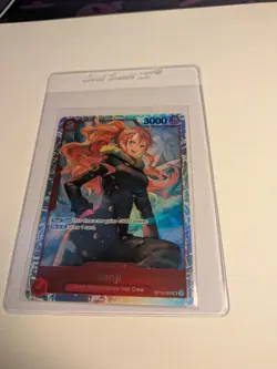 One Piece Card Game TCG - Sanji OP10-005 Royal Blood SR English - Image 1