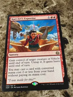 KARI ZEV'S EXPERTISE Magic MTG Aether Revolt - Image 1