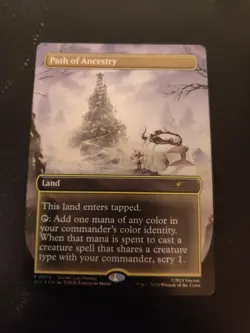 MTG Secret Lair Rainbow FOIL Path of Ancestry SLD #914 NM Near Mint Rare - Image 1