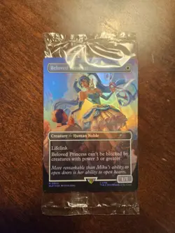 Magic Gathering Hatsune Miku Winter Diva Secret Lair BELOVED PRINCESS FOIL 804 - Image 1