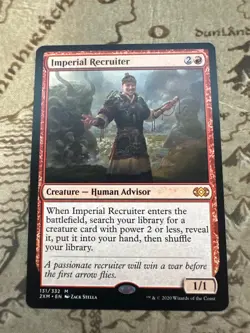 X 1 Imperial Recruiter NM-M Modern Horizons 281 MTG Magic The Gathering - Image 1