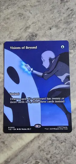 MTG Visions of Beyond (Borderless) Normal NM Avatar: The Last Airbender: Eternal - Image 1