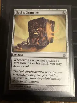 Geth's Grimoire Darksteel Regular - Image 1
