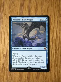 MTG - Ancient Silver Dragon - Commander Legends (BFBG) - Regular - Image 1