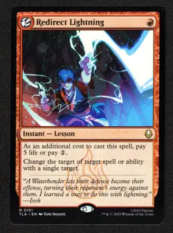 NM Redirect Lightning, MTG, Avatar: The Last Airbender, Magic, 151 - Image 1