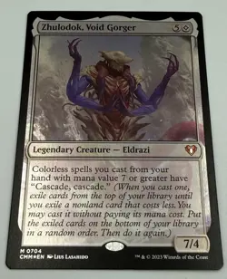 Zhulodok, Void Gorger 704 - Commander Masters (CMM) (FOIL) MTG - FREE SHIPPING - Image 2