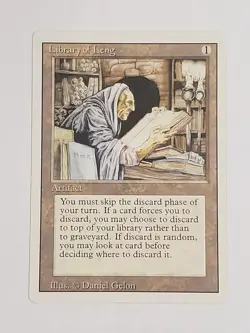 MTG Library of Leng (Revised/Artifact/U) - BGM - Image 1