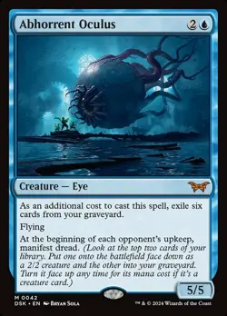 x1 Abhorrent Oculus M MTG Duskmourn: House of Horror M/NM, English - Image 1