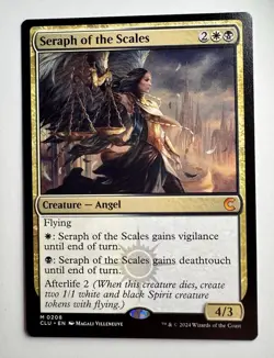 Seraph of the Scales [Ravnica: Clue Edition] Magic MTG CLU - Image 1