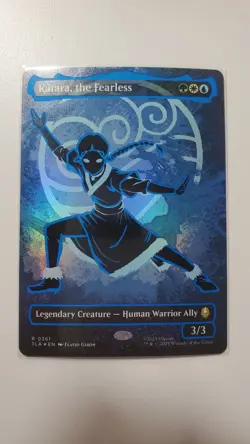 Katara, the Fearless (Borderless) (Neon Ink Foil) Avatar: The Last Airbender... - Image 1