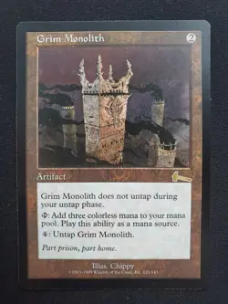 Grim Monolith - Urza's Legacy *NM* Near Mint - Reserved List MTG - Image 1