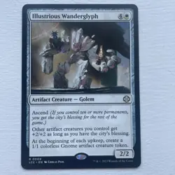 Illustrious Wanderglyph NM Commander: The Lost Caverns of Ixalan - Image 1
