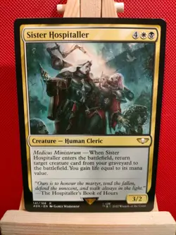 Sister Hospitaller - Warhammer 40,000 (40k) - Rare - NM - MTG - Image 1