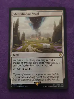 1x Shineshadow Snarl, Surge Foil, Final Fantasy, Magic MTG NM - Image 1