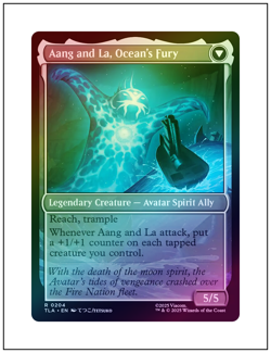 1x Aang, Swift Savior, Foil, Avatar The Last Airbender, MTG NM - Image 2