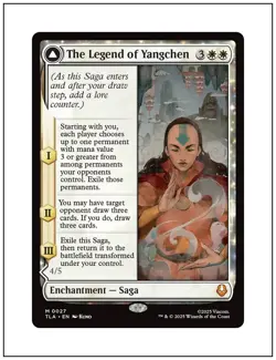 1x The Legend of Yangchen, Avatar The Last Airbender, Magic MTG NM - Image 1