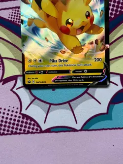 Pokemon TCG - Pikachu V SWSH285 - Crown Zenith - Black Star Promo - NM - Image 3