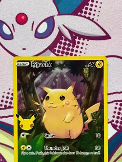 Pokemon TCG - Pikachu 005/025 - Celebrations - 25th Anniversary - Ungraded - NM - Image 2