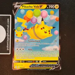Gran Festa Holo Pikachu Volo V 006/025 Fullart Pokemon MINT olo Full Art TCG - Image 3