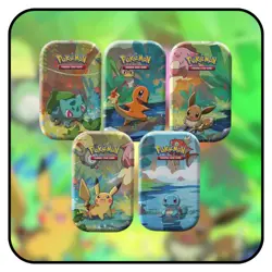 Pokemon TCG: Kanto Friends Mini Tin [OBF/SC 2019] - Image 1