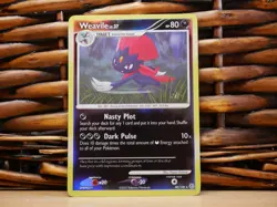Pokemon WEAVILE 40/130 REV HOLO RARE | LP Light Play | Diamond & Pearl | 2007 - Image 1