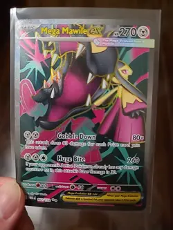 Mega Mawile ex 162/132 Ultra Rare Mega Evolution Pokemon NM - Image 1