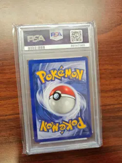 1999 Pokemon Game Pikachu PSA 8 Mint First 1st Edition RED Cheeks 58/102 Card 58 - Image 2