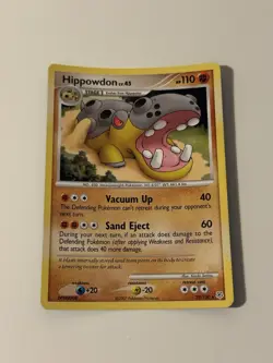 Pokemon Hippowdon TCG Rare Card Diamond & Pearl 29/130 - Image 1