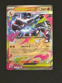 Pokemon Fiamme Spettrali X Mega Charizard X Ex 013/094 Ita - Image 1