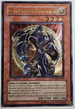 Yugioh Crusader of Endymion SOVR-EN030 Ultimare Rare 1st Edition - Image 1