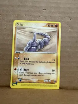 ONIX - 71/100 - EX Sandstorm - Common - Pokemon Card - Image 1