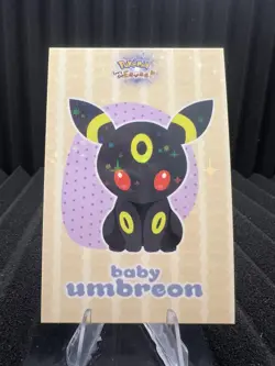 Baby Umbreon - Star Holo - Let's Go Eevee Database - Pokemon Card - Image 1