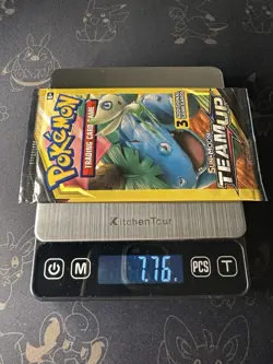 Pokemon Team Up 3 Card Factory Sealed Booster Pack - HEAVY 7.76g - Image 1