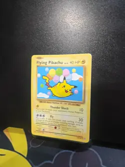 Pokemon Card Flying Pikachu 110/108 XY Evolutions Rare Non Holo Played - Image 2
