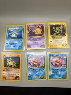 Vintage Pokemon Card Lot of 25 NM-MP Cards! First ED. and SHADOWLESS - Image 4