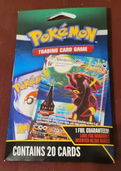 Pokemon Pokemon TCG Umbreon VMAX 20 Card Pack Mystery SEALED New - Image 1
