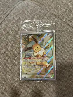 Pokemon TCG Eevee - 173 SVP Prismatic Evolutions ETB Promo Card Pack SEALED - Image 2