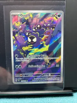 2024 Pokemon SV5K Wild Force Gastly Art Rare Card 080/071 - Image 1