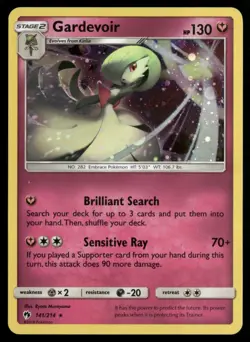 Gardevoir - (Cosmos Holo) 141/214 Miscellaneous Cards & Products Pokemon TCG - Image 1