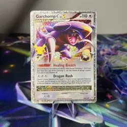 Garchomp C LV.X 145/147 Celebrations Textured Ultra Rare Holo Pokemon Card * New - Image 1