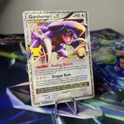 Garchomp C LV.X 145/147 Celebrations Textured Ultra Rare Holo Pokemon Card * New - Image 2