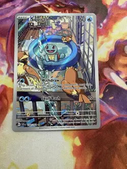 Squirtle - 148/142 - Illustration Rare - Stellar Crown - Pokemon Card - NM/M - Image 1